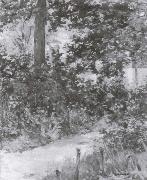 Edouard Manet Garden Lane in Reuil painting
